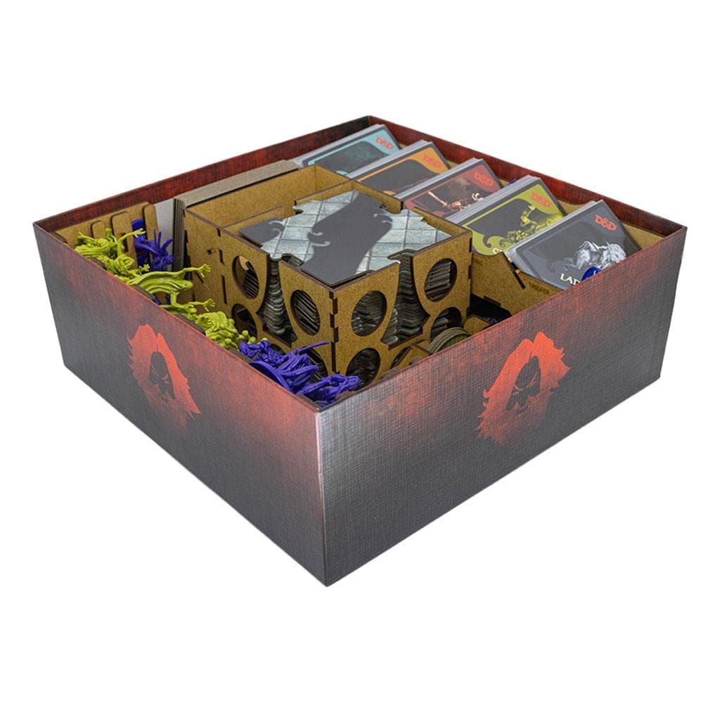 Organizer for D&D Mad Mage Boardgame, board game insert, Dungeons and Dragons, gift for board gamers