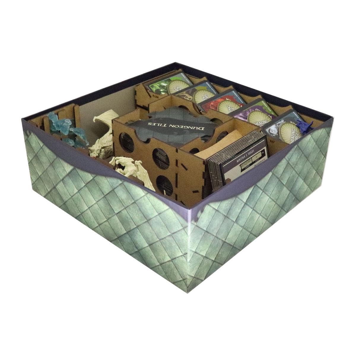 Organizer for D&D Castle Ravenloft, Board Game Insert, Dungeons and Dragons Castle Ravenloft boardgame, Gaming Gift