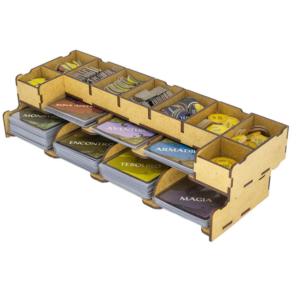 Organizer for D&D Dungeon of the Mad Mage Boardgame, board game insert, Dungeons and Dragons, gift for board gamers Supporting Image 5