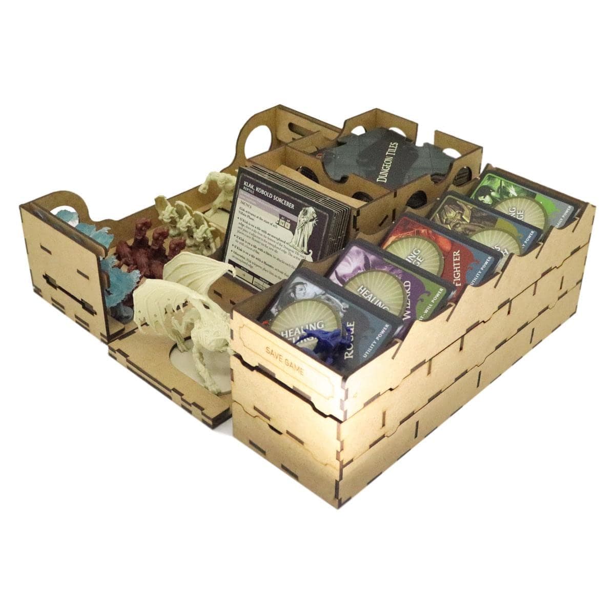 Organizer for D&D Castle Ravenloft, Board Game Insert, Dungeons and Dragons Castle Ravenloft boardgame, Gaming Gift Supporting Image 2