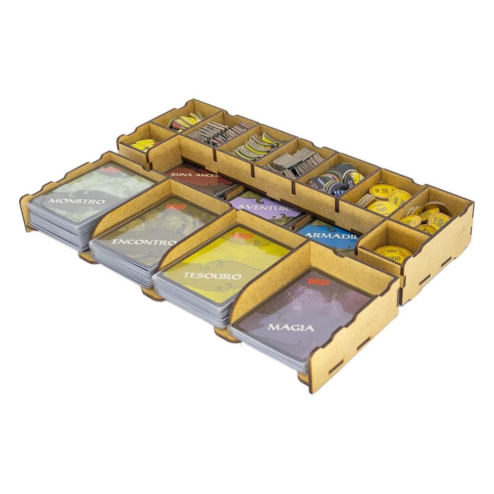 Organizer for D&D Dungeon of the Mad Mage Boardgame, board game insert, Dungeons and Dragons, gift for board gamers Supporting Image 4