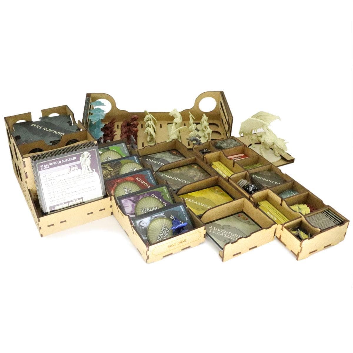 Organizer for D&D Castle Ravenloft, Board Game Insert, Dungeons and Dragons Castle Ravenloft boardgame, Gaming Gift Supporting Image 4